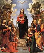 Piero di Cosimo The Immaculate Conception and Six.Saints oil painting reproduction